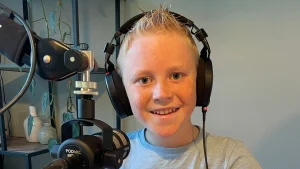 Thumbnail voor Justin (12) maakt een podcast over zijn openhartoperatie: ‘Ik wil andere kinderen helpen’