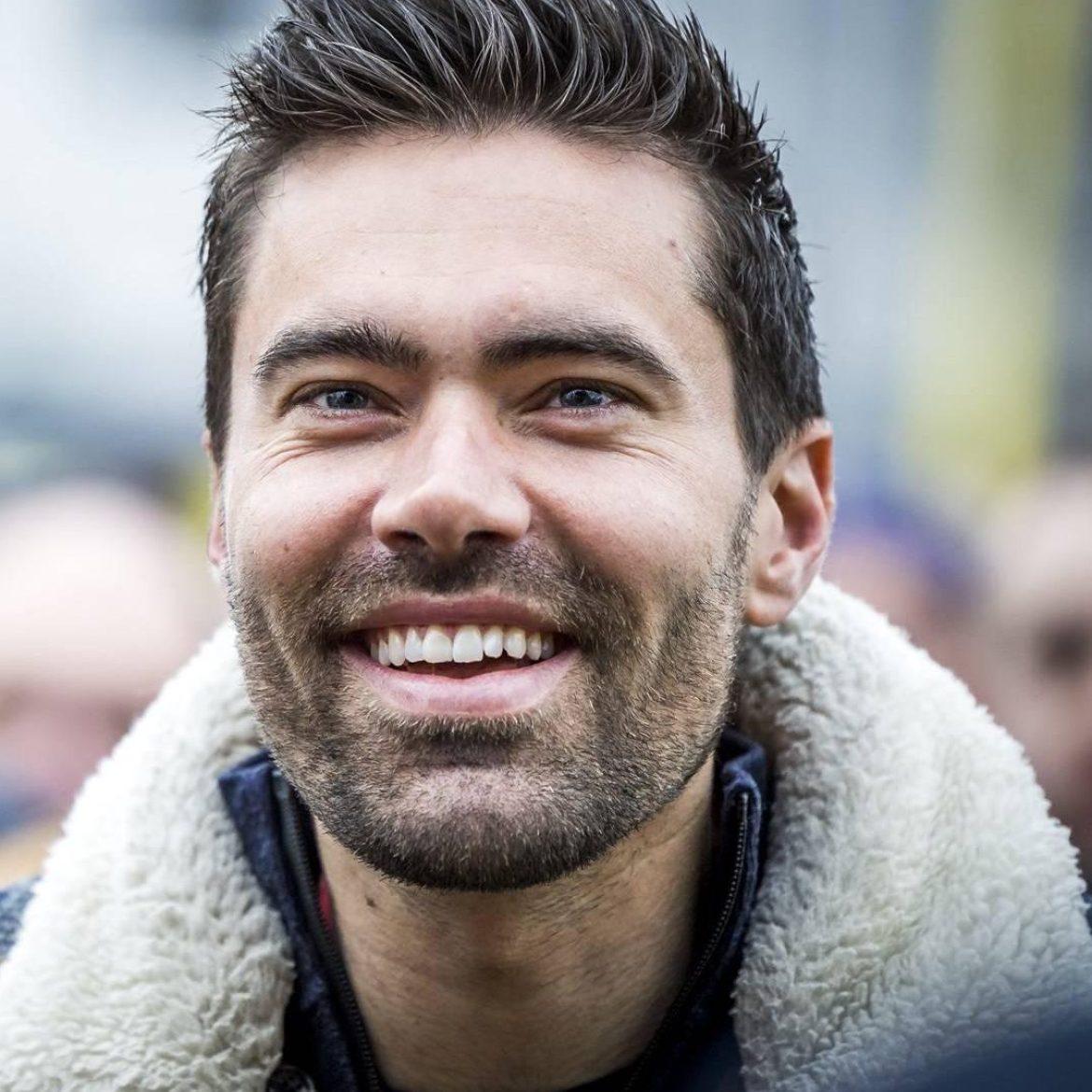 Tom Dumoulin met vriendin Maxime