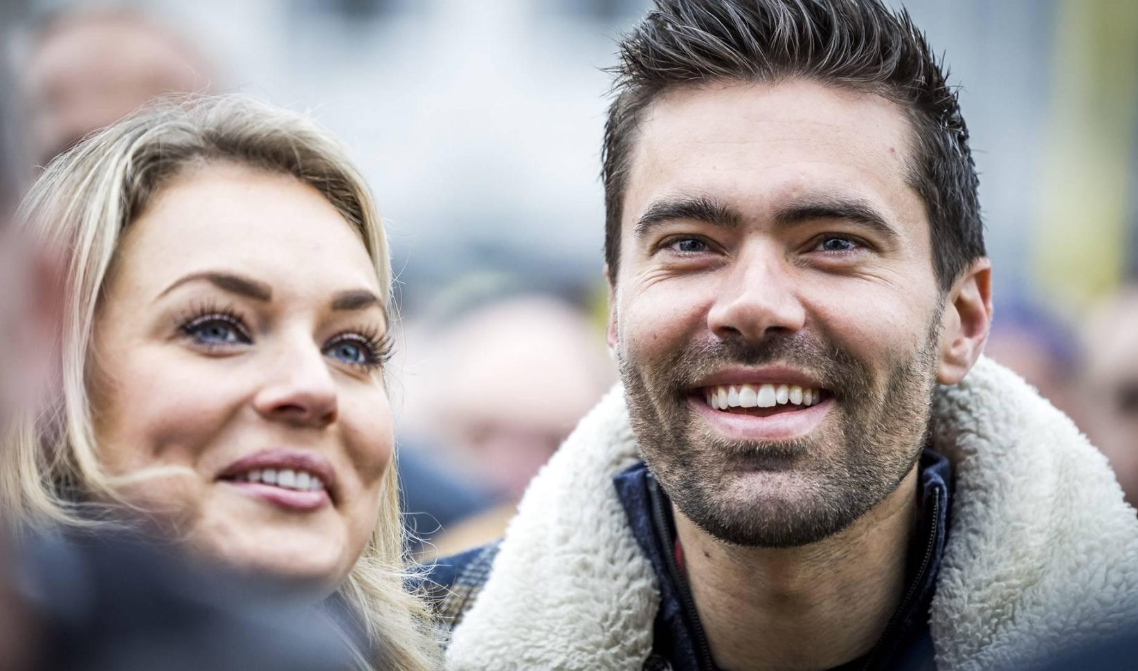 Tom Dumoulin met vriendin Maxime