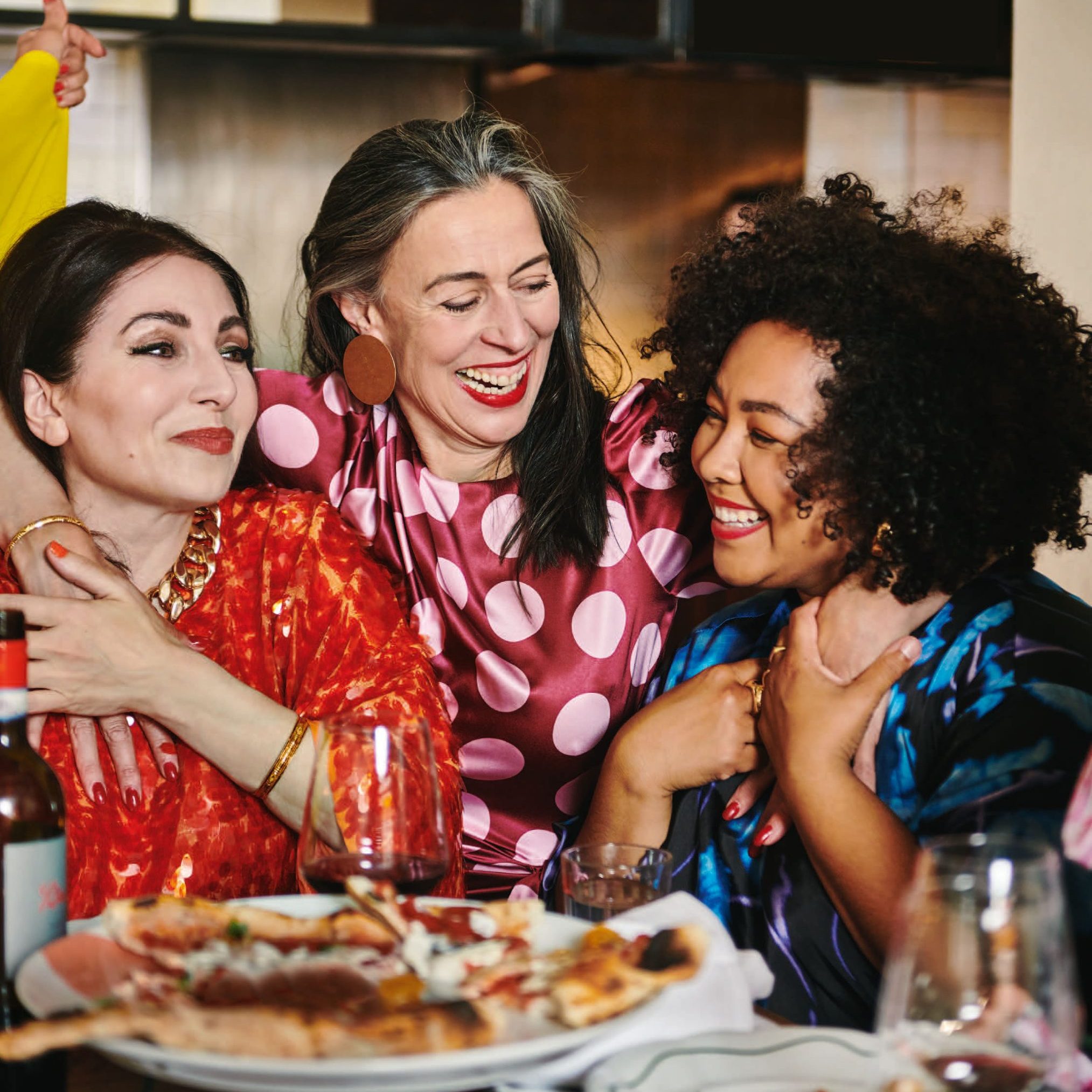 'Samen koken, samen tafeldekken, samen eten. En vooral heel veel en hard lachen'