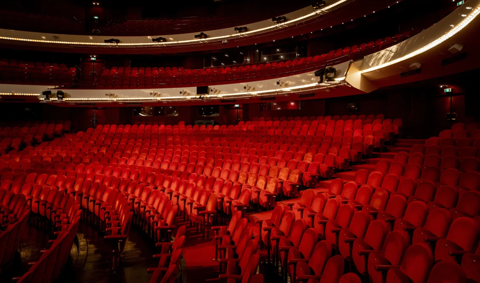 Interieur van het Nationale Opera en Ballet.