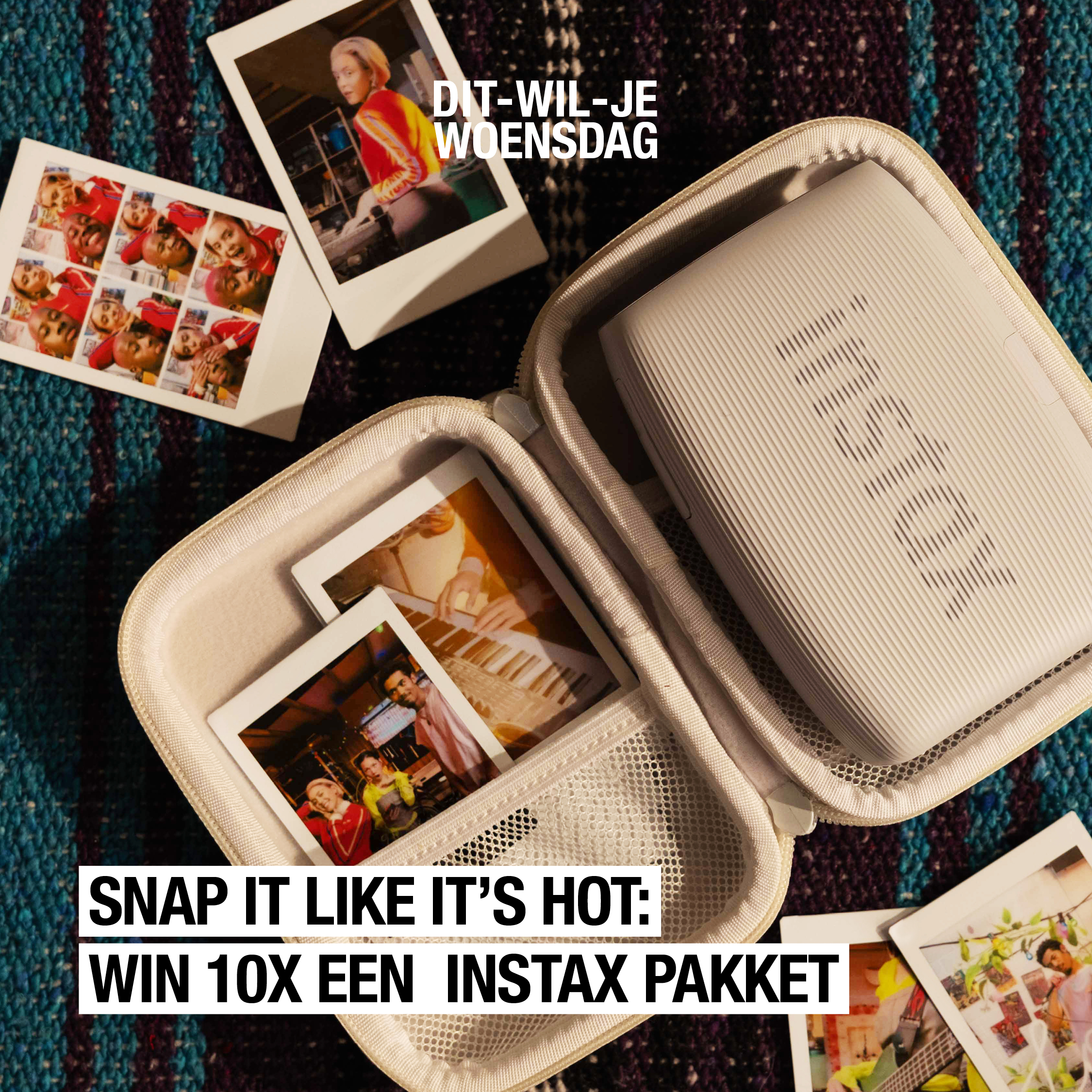 Wil je: maak 10x kans op een Instax fotoprinter en print je foto's on the go