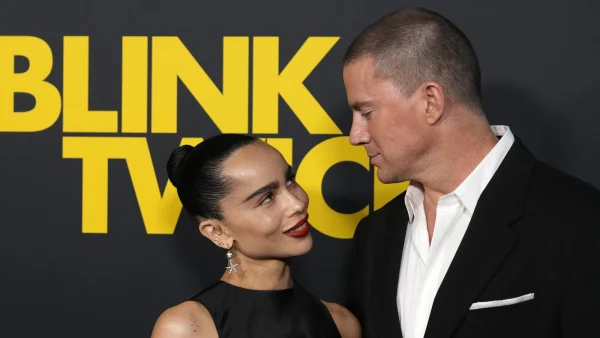 Zoë Kravitz en Channing Tatum op de rode loper van Blink Twice