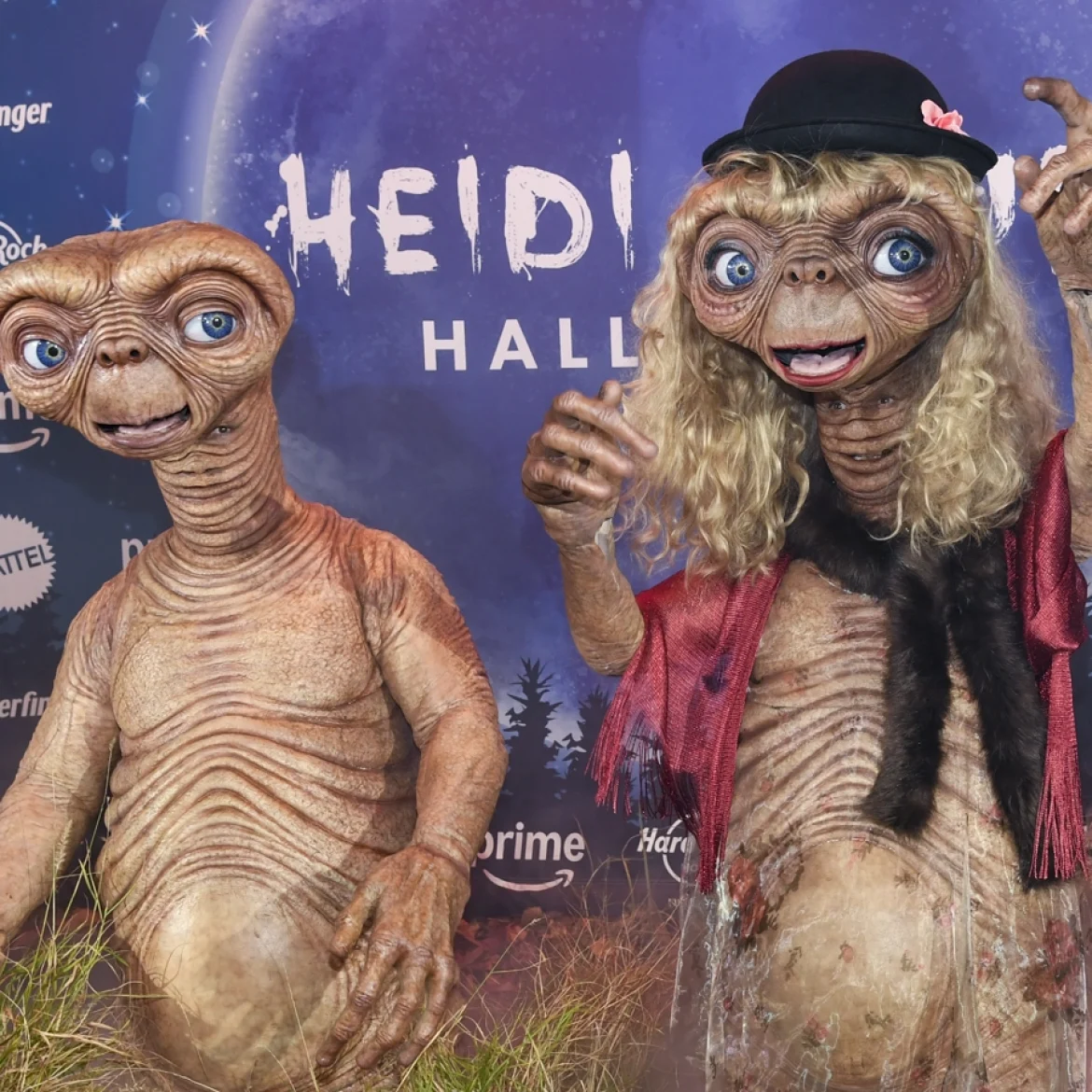 Heidi Klum en Tom Kaulitz tijdens Halloween 2024