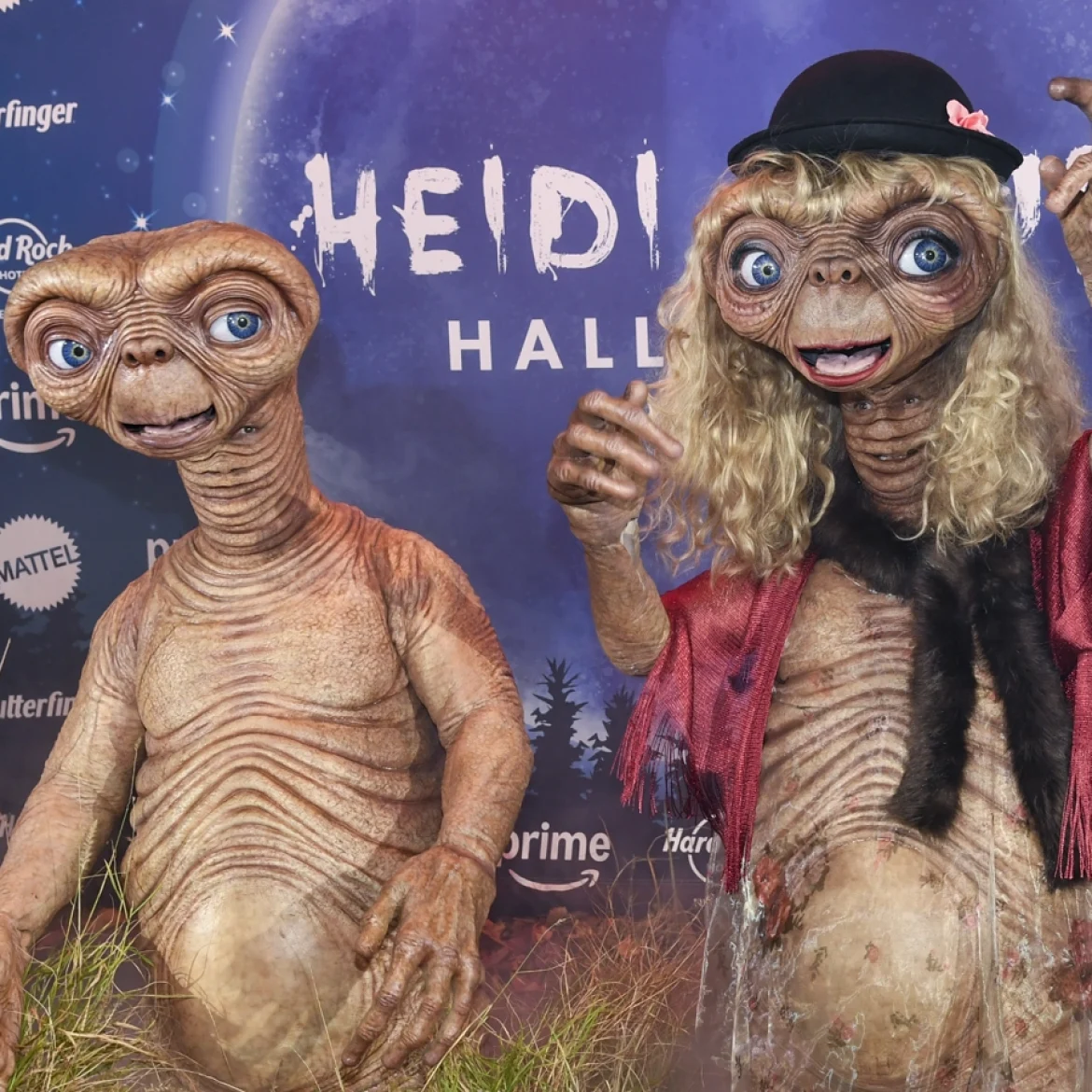 Heidi Klum en Tom Kaulitz tijdens Halloween 2024