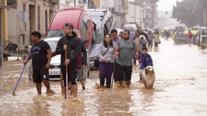 Thumbnail voor Dodental overstromingen Spanje loopt op tot boven de 200