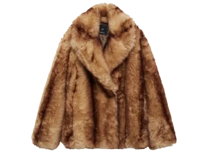 Mango faux fur winterjas