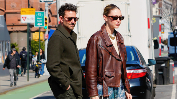 Gigi Hadid en Bradley Cooper verschijnen in matching looks