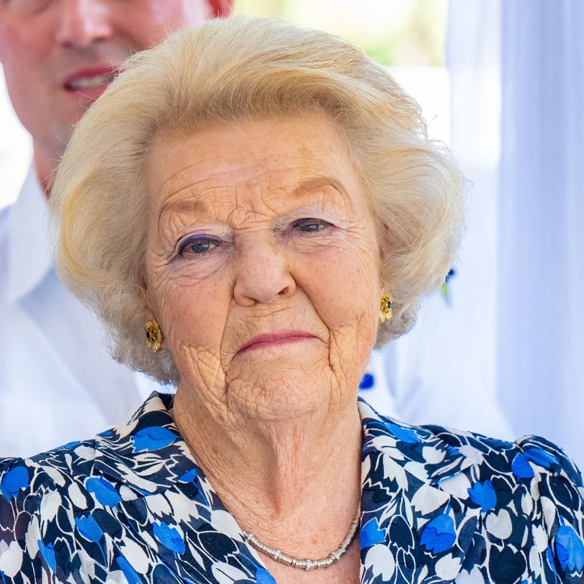 prinses Beatrix valt in slaap