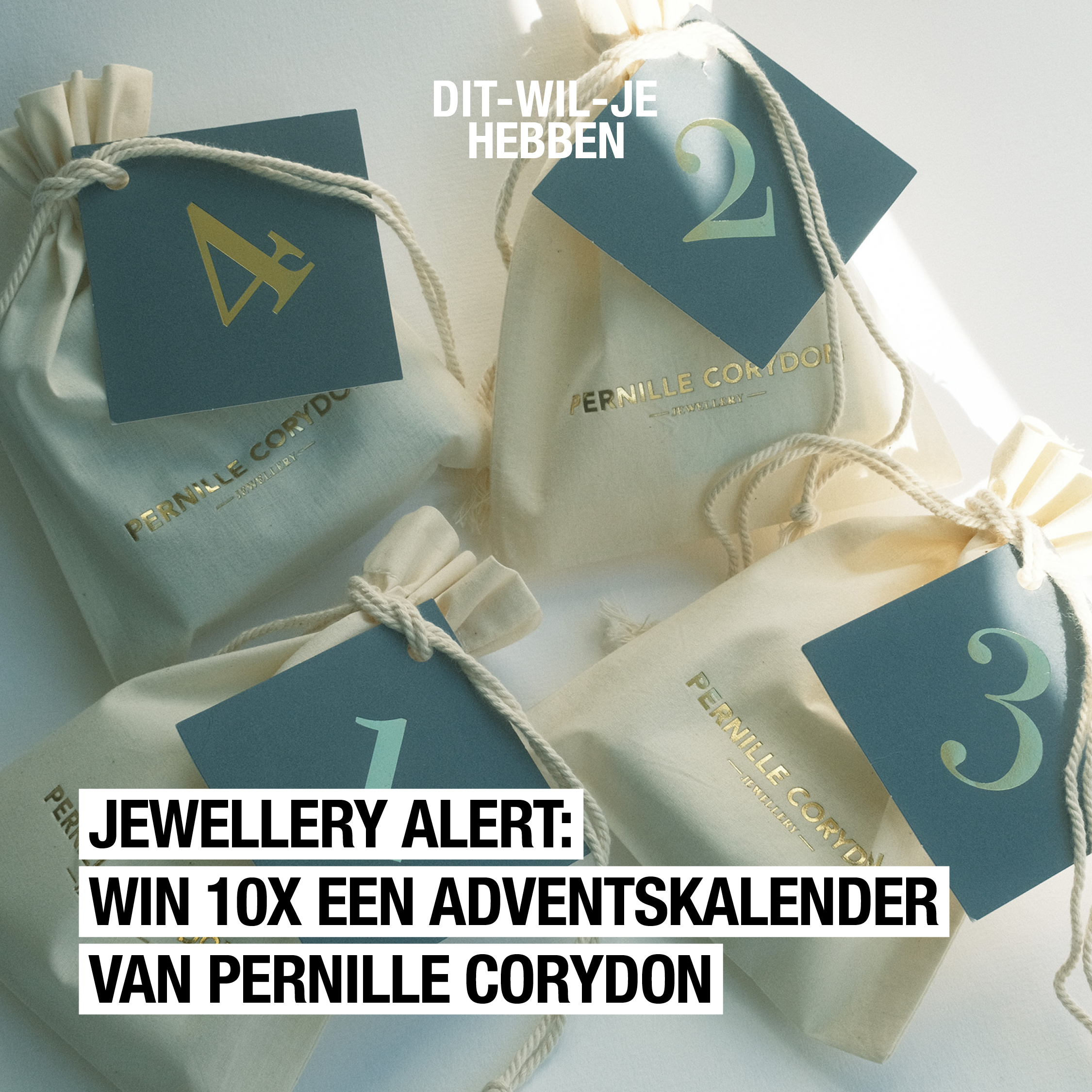 Oh my goodie: win 10 x deze adventkalender vol sieraden van Pernille Corydon