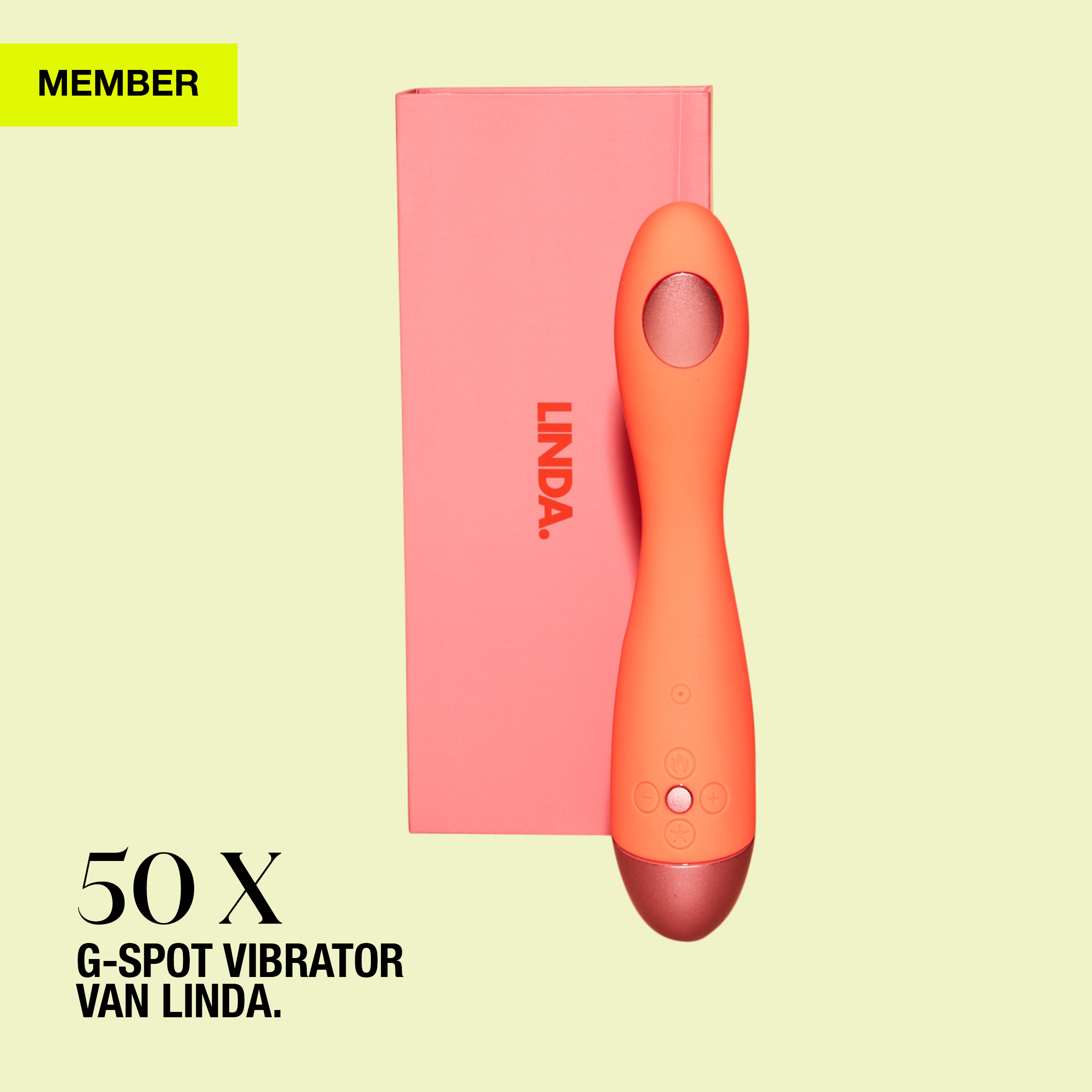 Win: 50x LINDA.seksspeeltjes G-spot vibrator t.w.v. €119,95