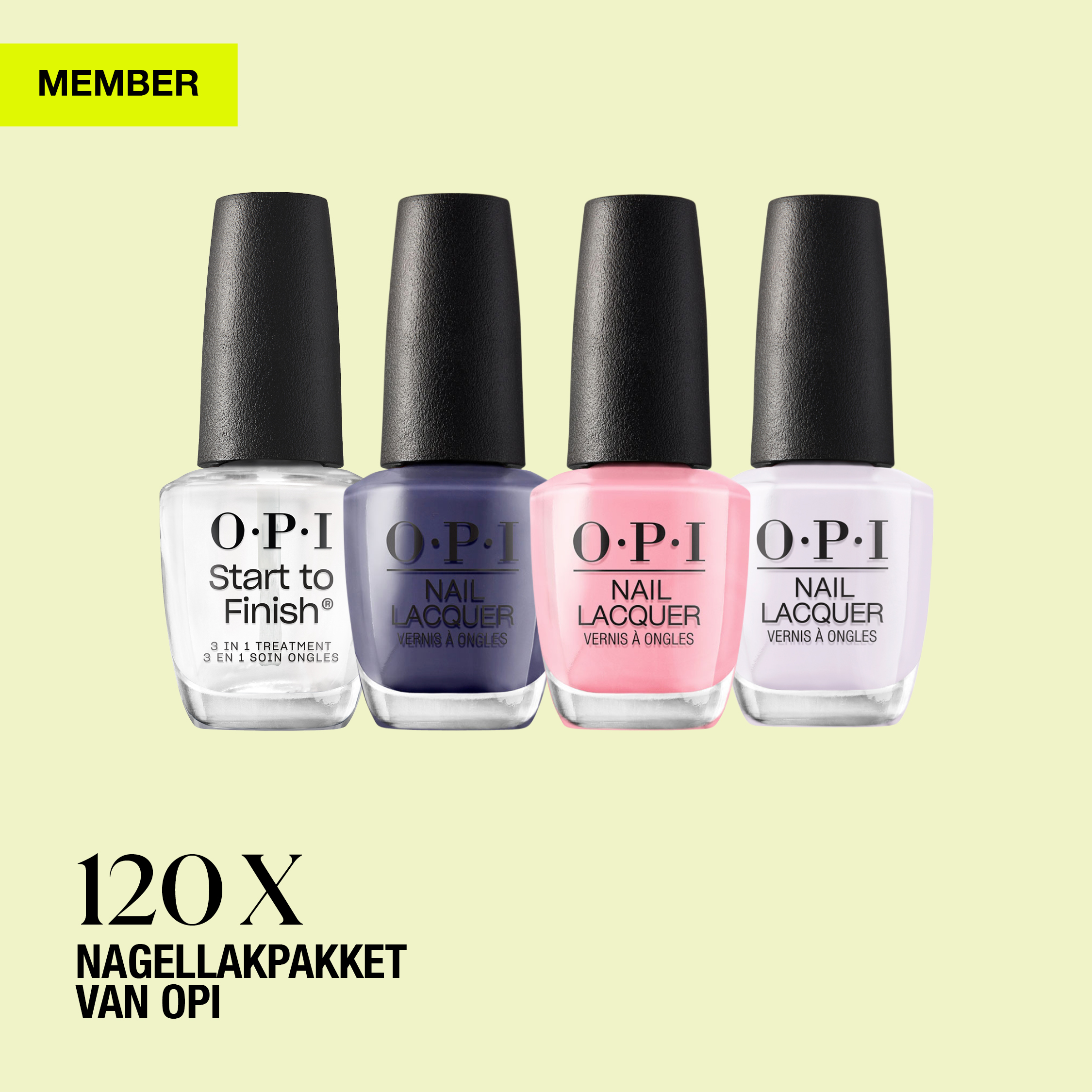 Win: 120x OPI nagellakpakket t.w.v. €84