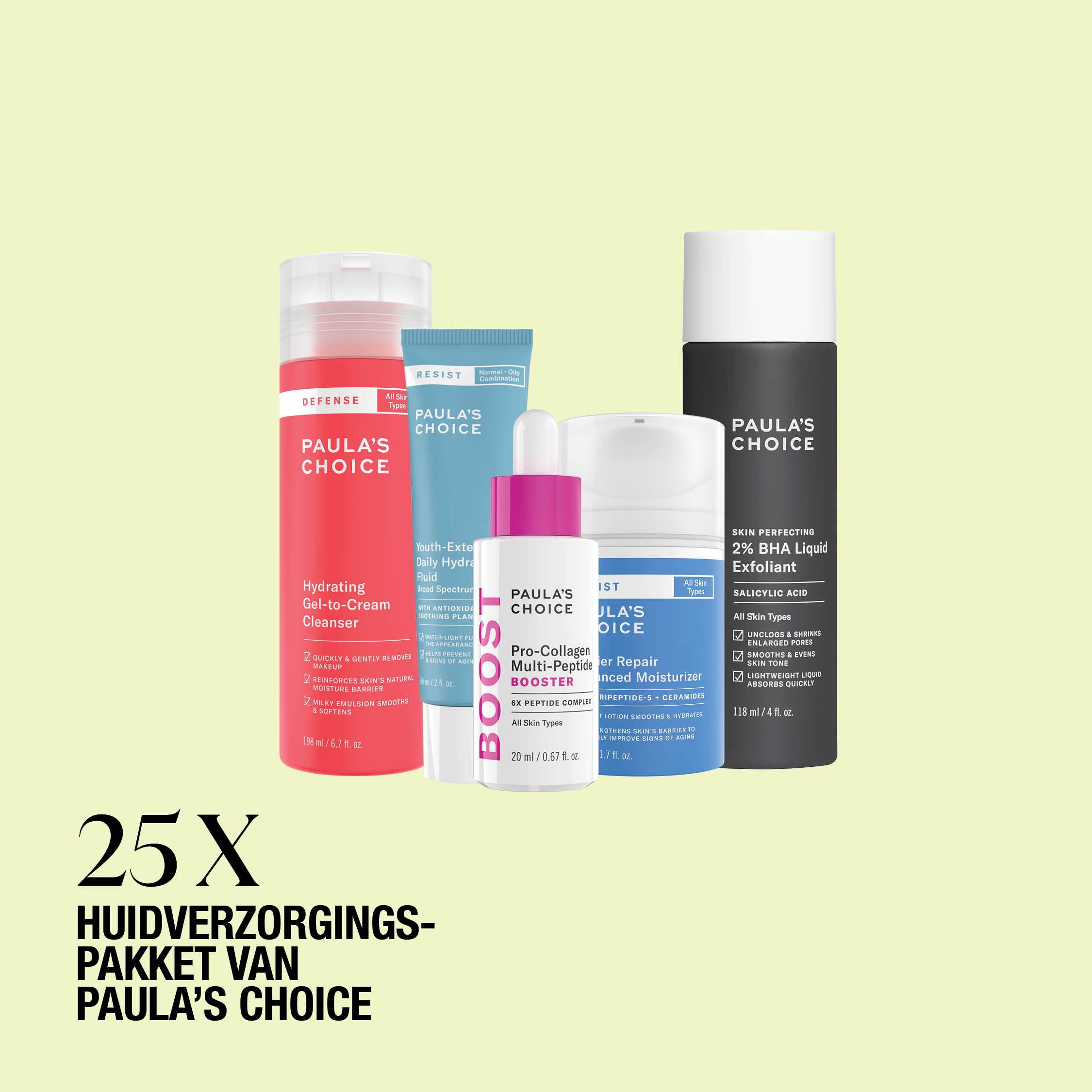 Win: 25x skincare-pakket van Paula's Choice t.w.v. €222