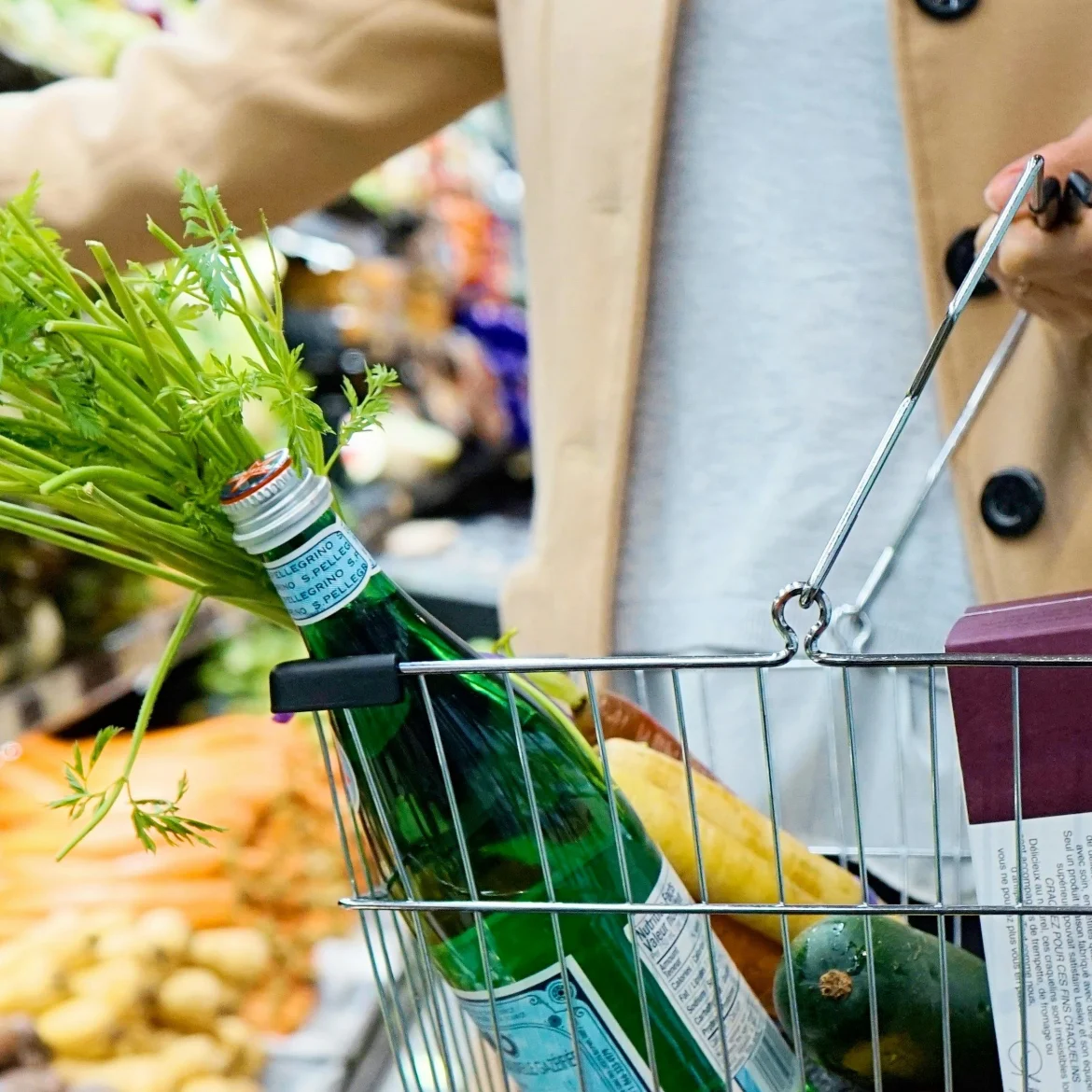 Supermarkt gezonde voeding