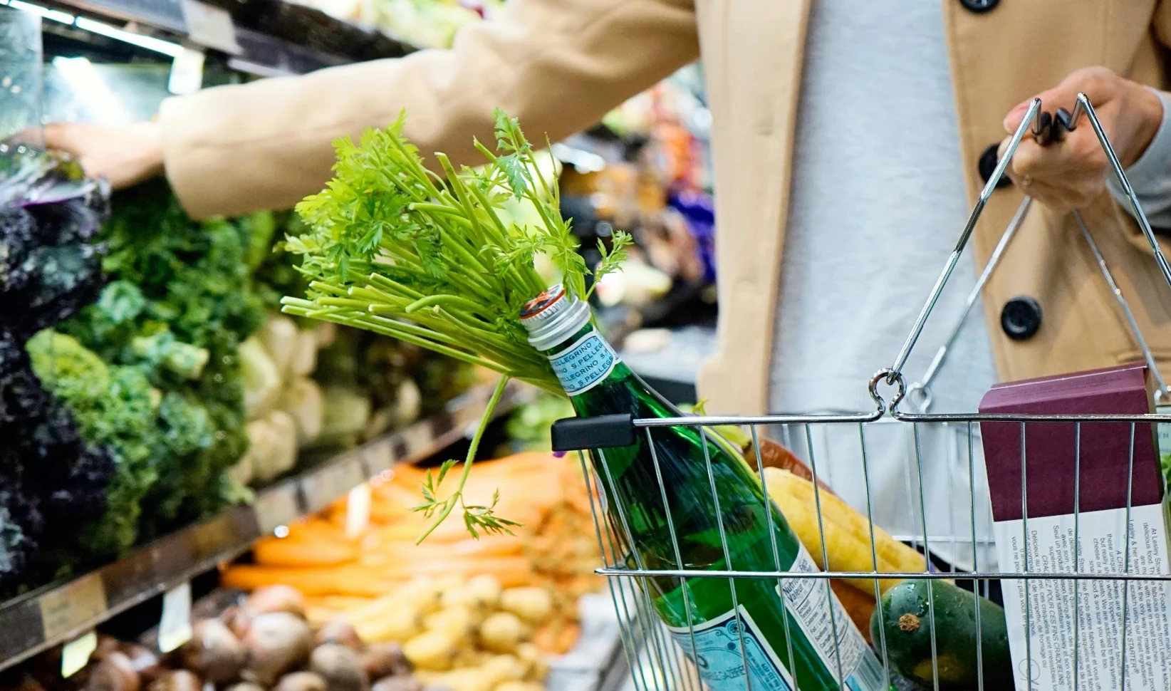 Supermarkt gezonde voeding