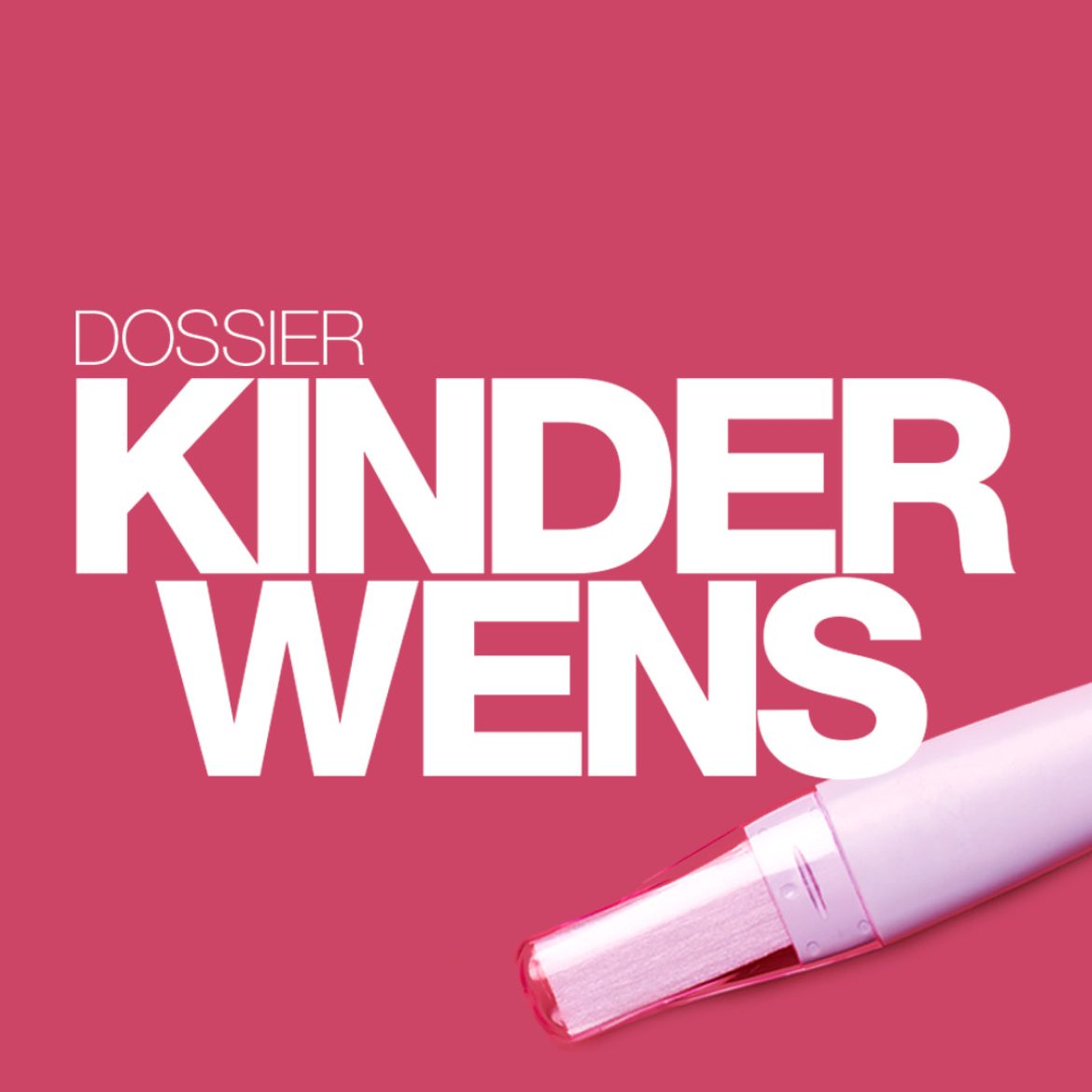 Afbeelding met tekst: dossier kinderwens