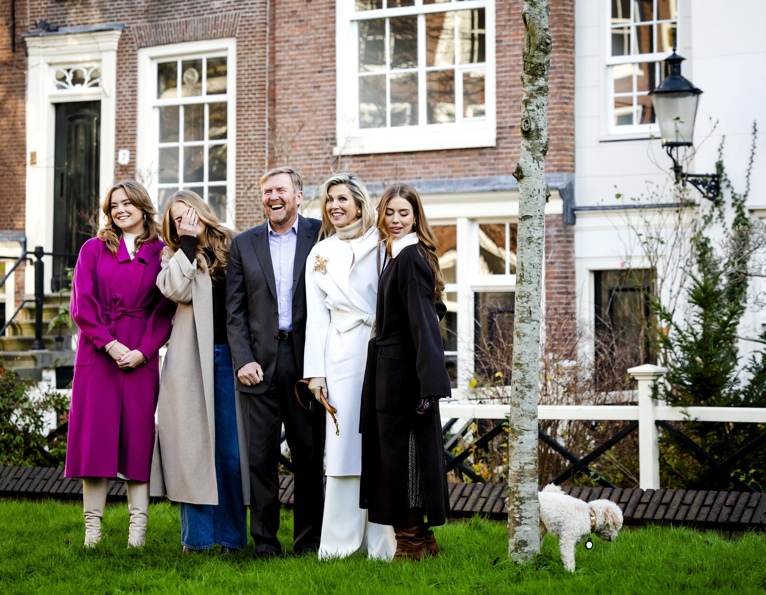 Fotosessie koninklijke familie