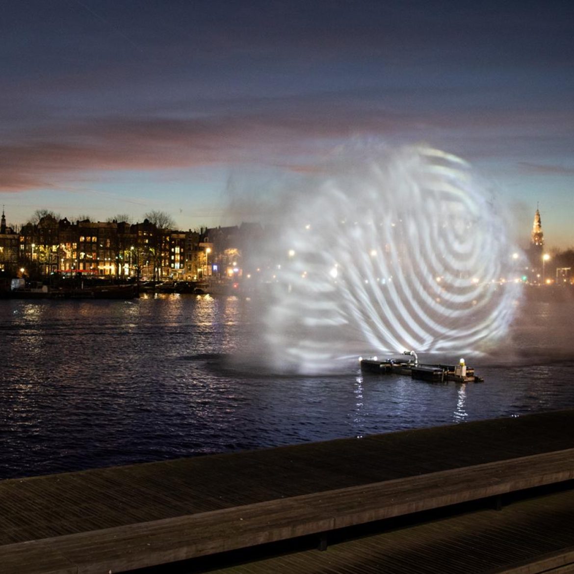 Amsterdam Light Festival tijdens kerstvakantie