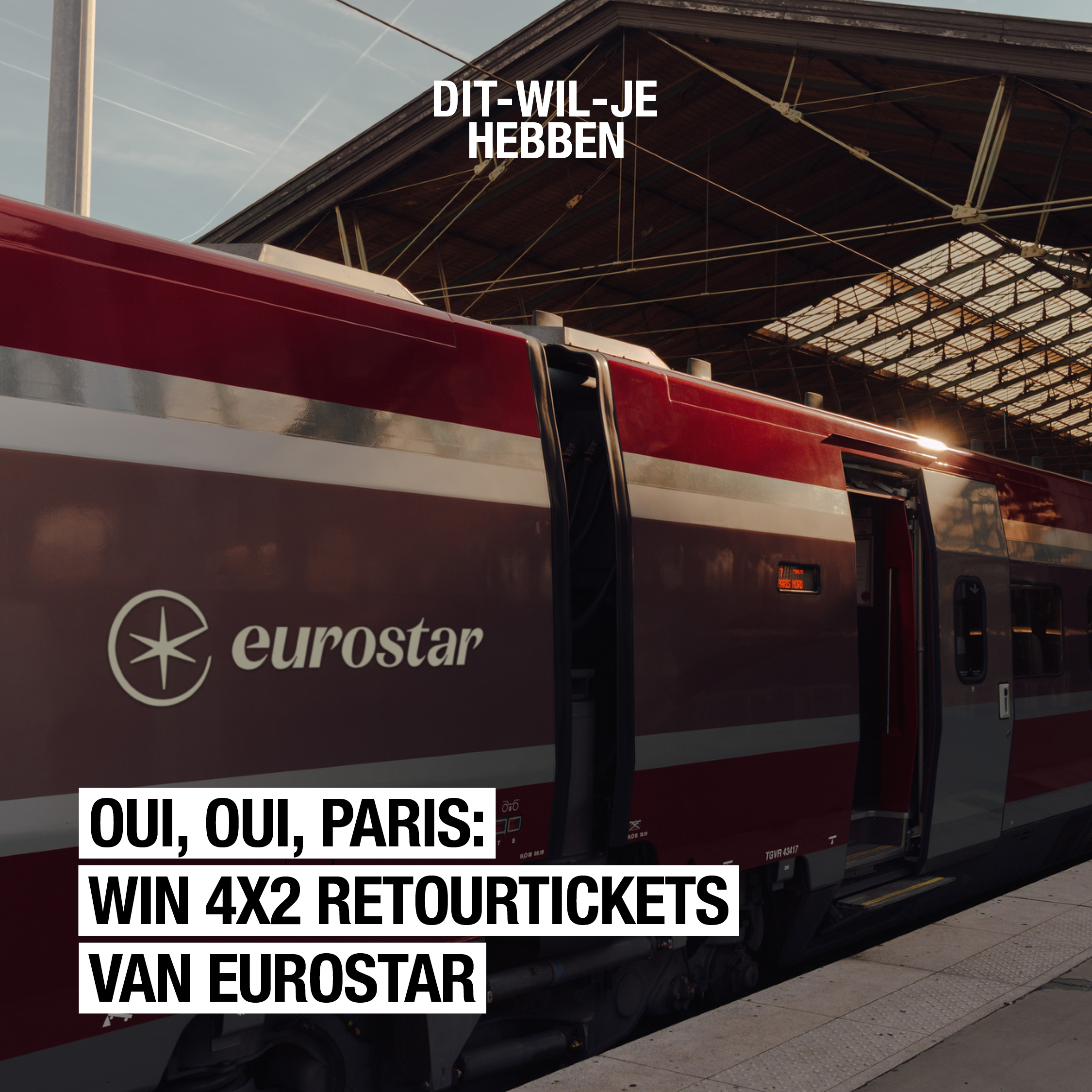 Oui oui, bienvenue à Paris: win tickets voor een droomtrip naar Parijs