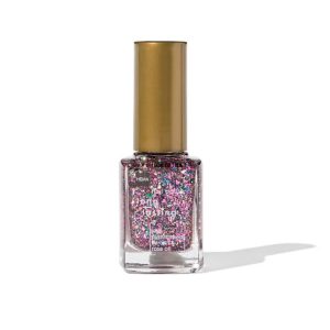 nagellak paarse glitter