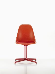 Vitra stoel oranje