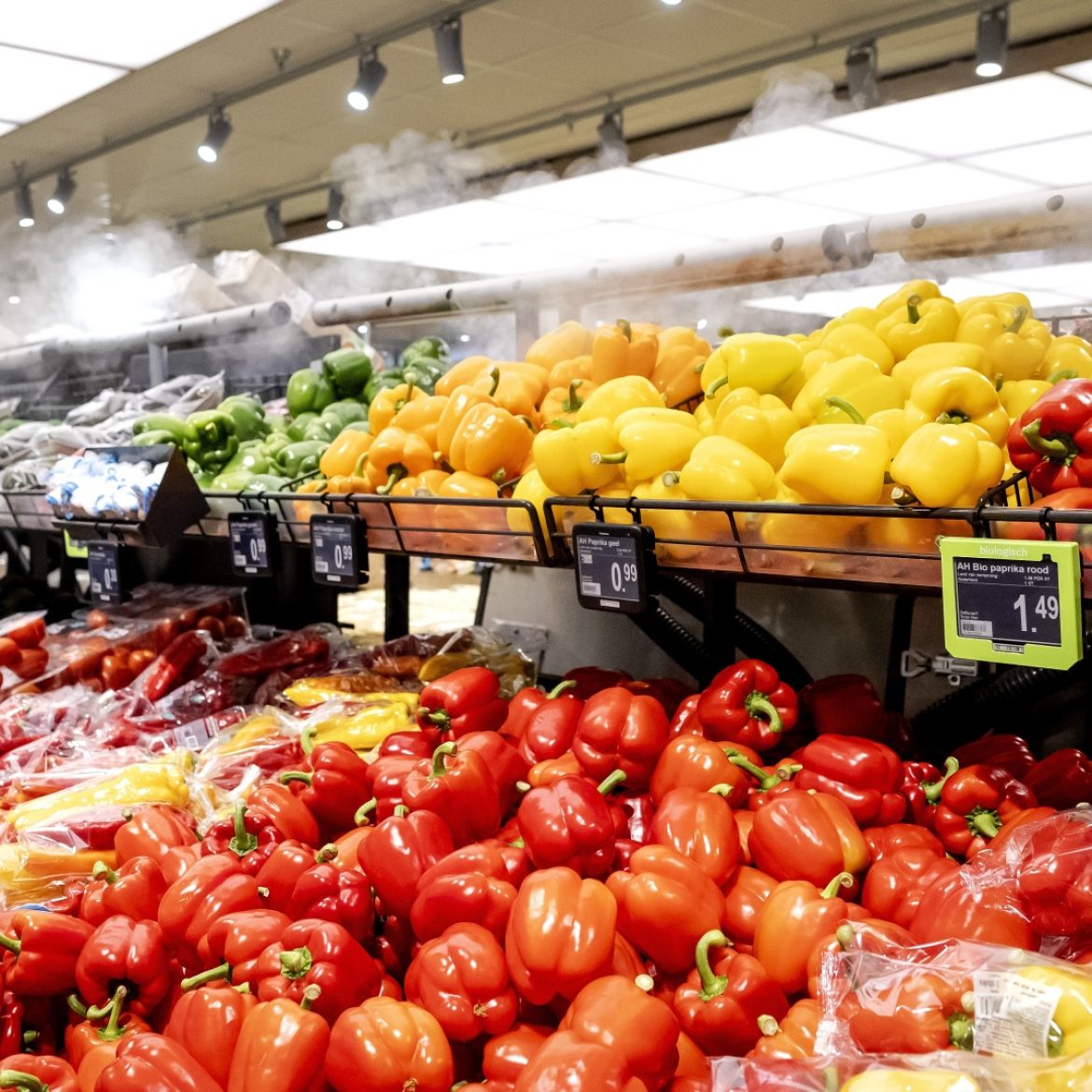 supermarkten gezond voedsel