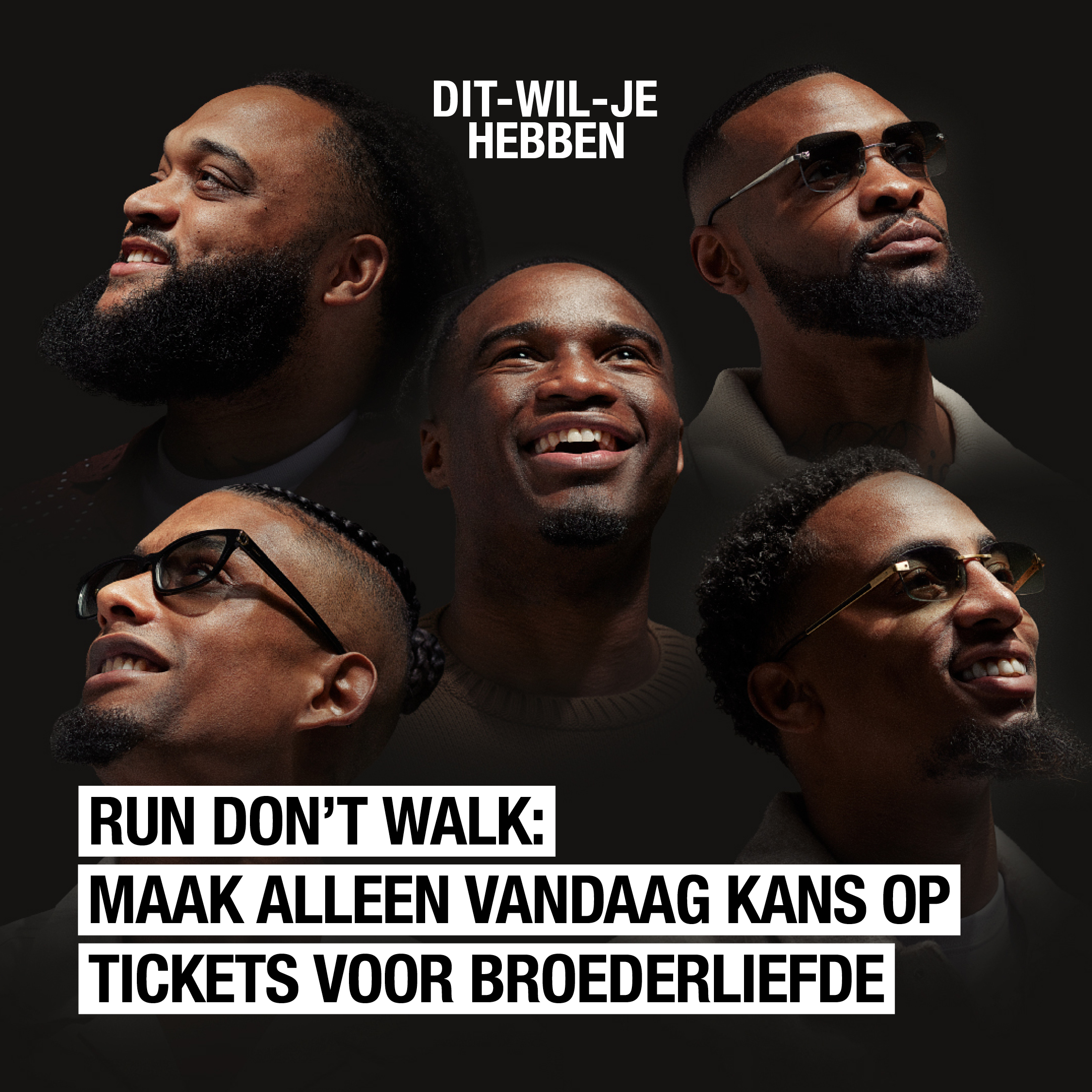 Zeg me waar wil jij heen? Maak alleen vandaag kans op tickets voor Broederliefde