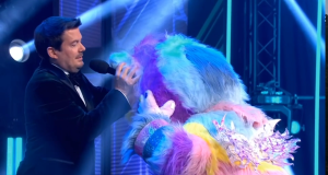 Thumbnail voor Déze BN'er zat verscholen in het pak van de Cycloop in 'The Masked Singer': 'Veel te makkelijk'