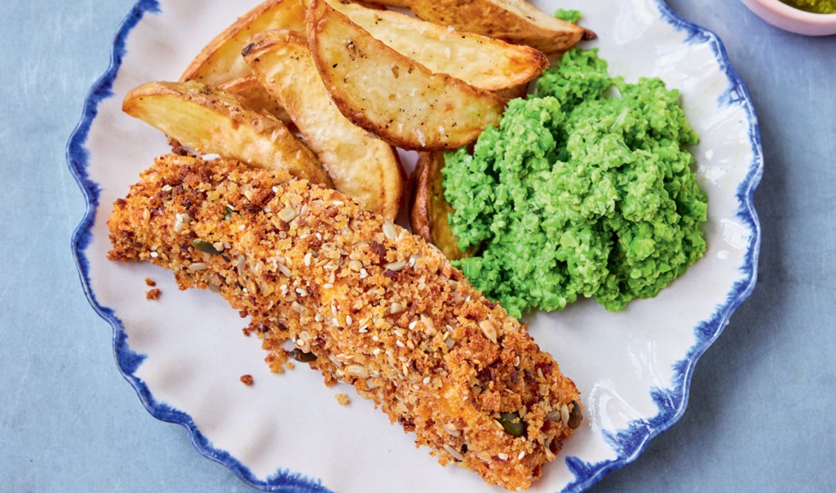 Fish en chips van Jamie Oliver