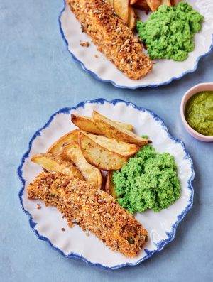 Thumbnail voor Recept: de lekkerste fish & chips uit de airfryer van Jamie Oliver