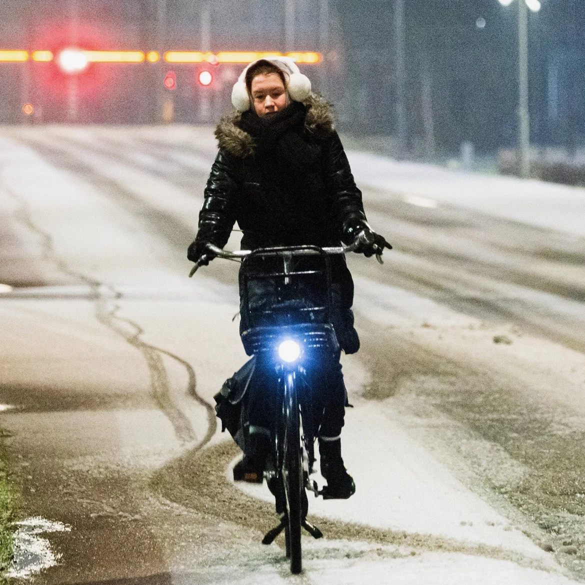 Het sneeuwt in Nederland