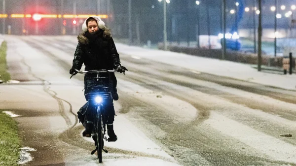 Het sneeuwt in Nederland