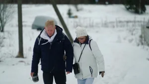 Thumbnail voor Truus scoort geen punten in de sneeuw bij Maarten in 'Winter vol Liefde': 'Ben ouder, maar veel fitter'