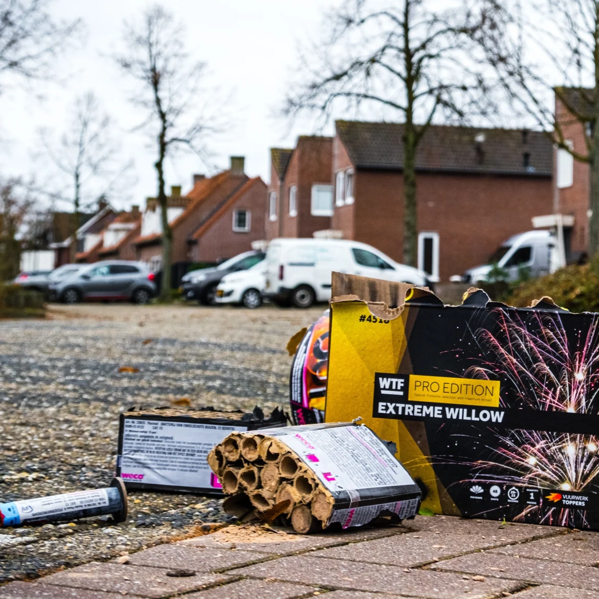 Resten vuurwerk vuurwerkverbod