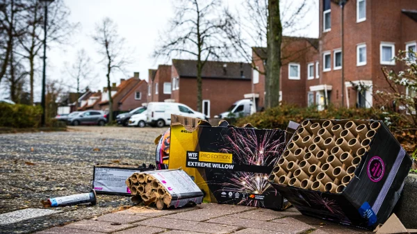 Resten vuurwerk vuurwerkverbod