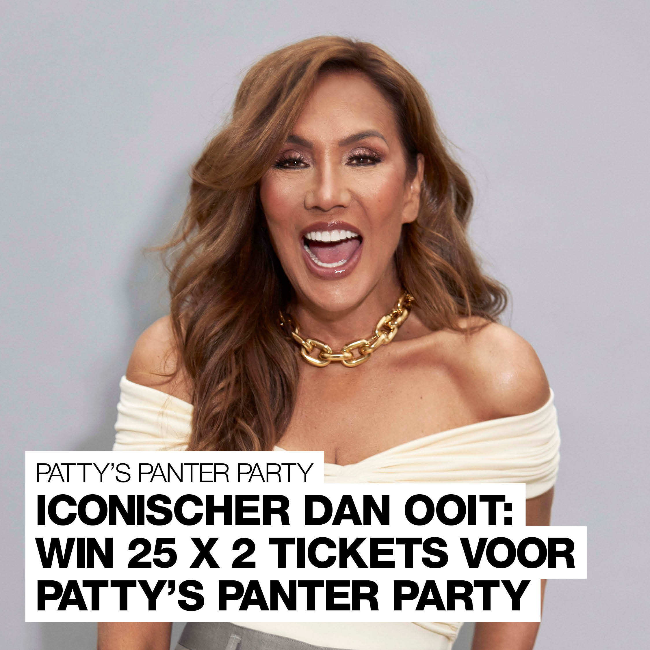 Wil je meemaken: maak 25 x kans op 2 tickets voor Patty's Panter Party