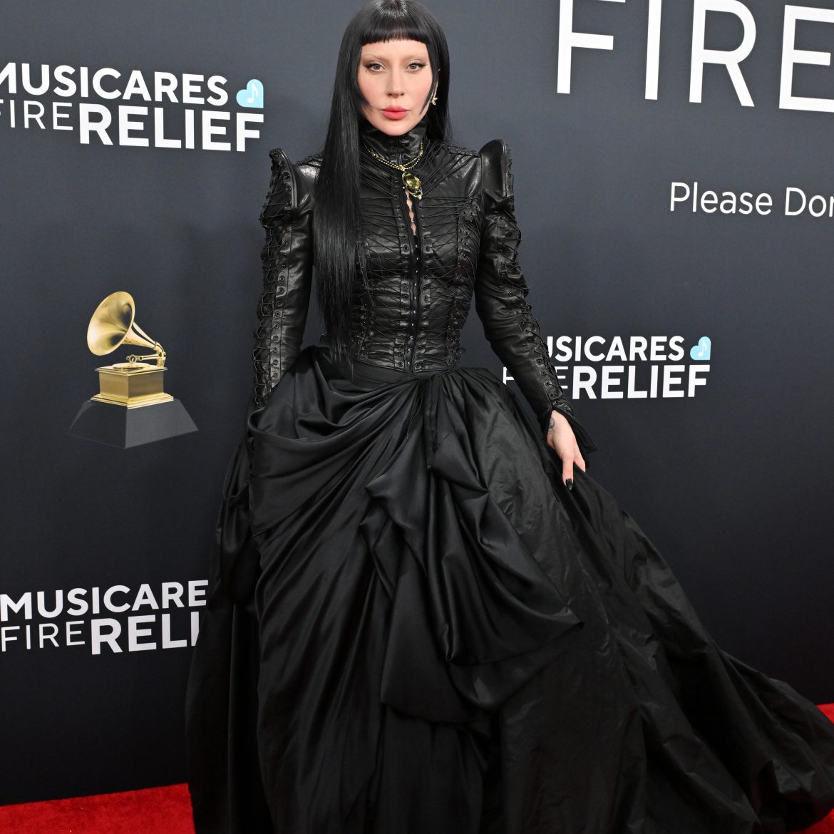 Lady Gaga droeg een van de opvallendste outfits tijdens de Grammy Awards