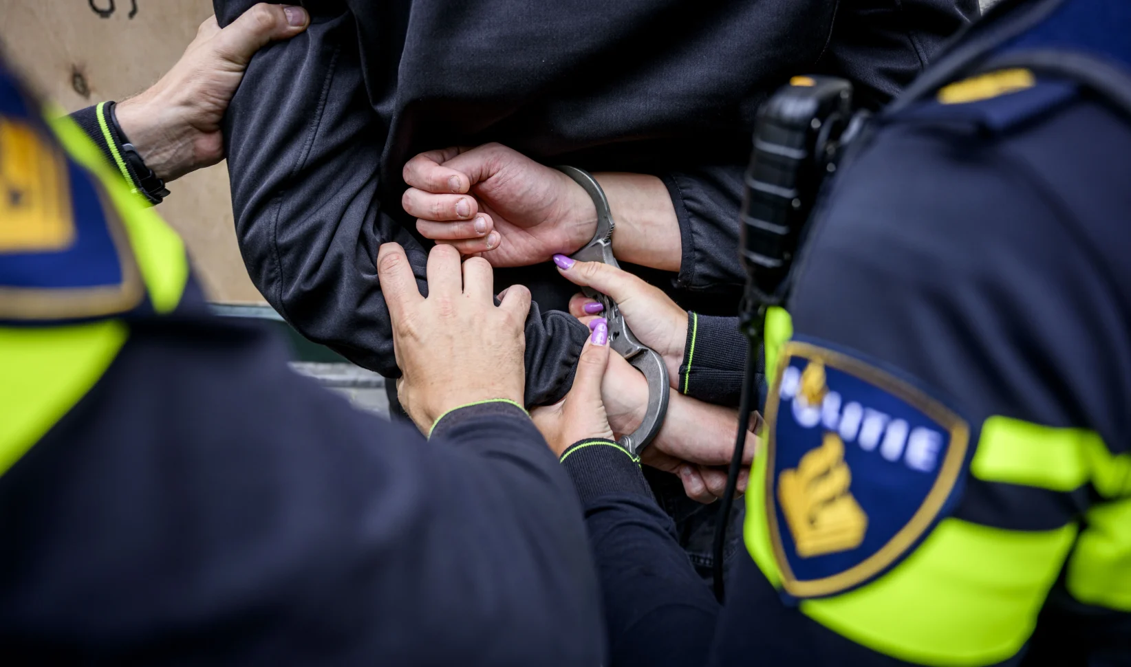 Politie houdt verdachte aan