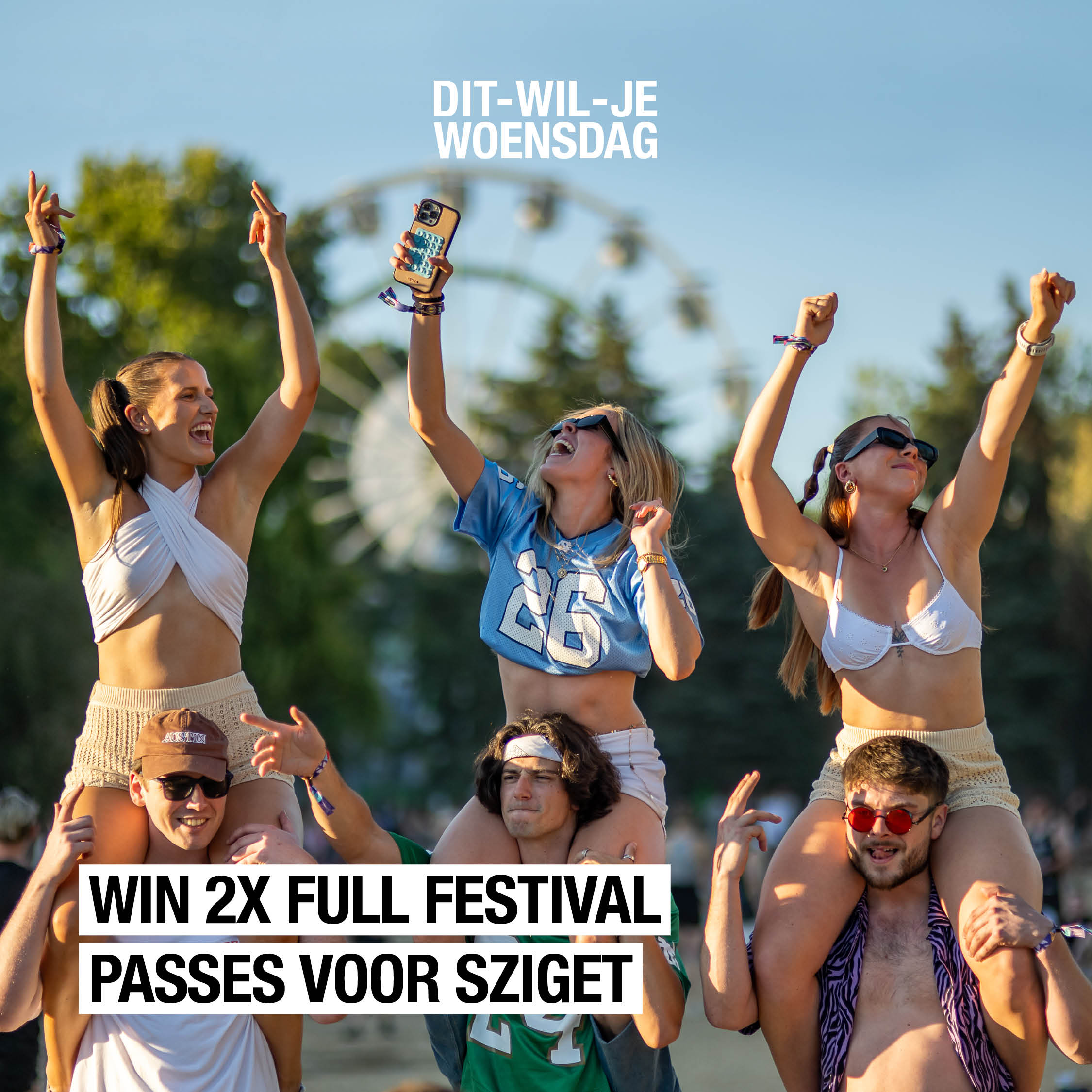 Zes dagen feesten op Sziget? Maak kans op gratis kaarten