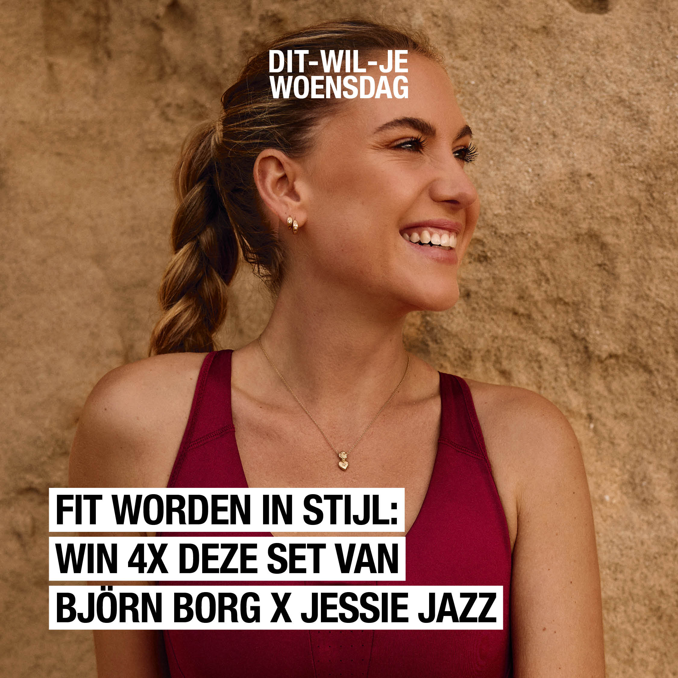 Jessie Jazz Vuijk x Björn Borg is live – en jij kunt één van de sportsets winnen