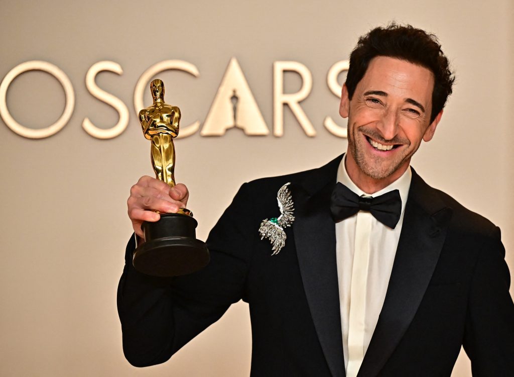 adrien brody oscars 2025