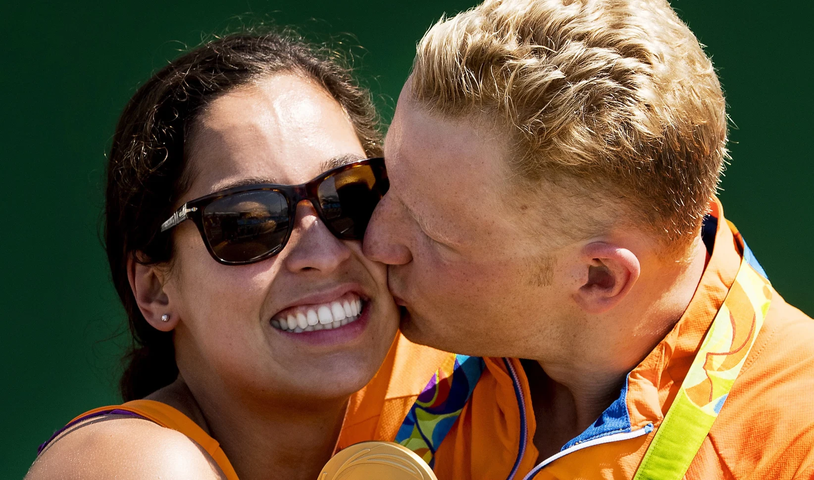 Olympisch kampioenen Ranomi Kromowidjojo en Ferry Weertman verwelkomen dochter Livia