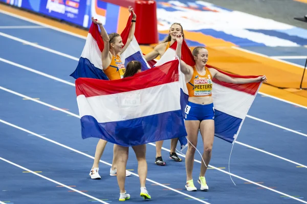 Superduo Femke Bol Lieke Klaver Goud