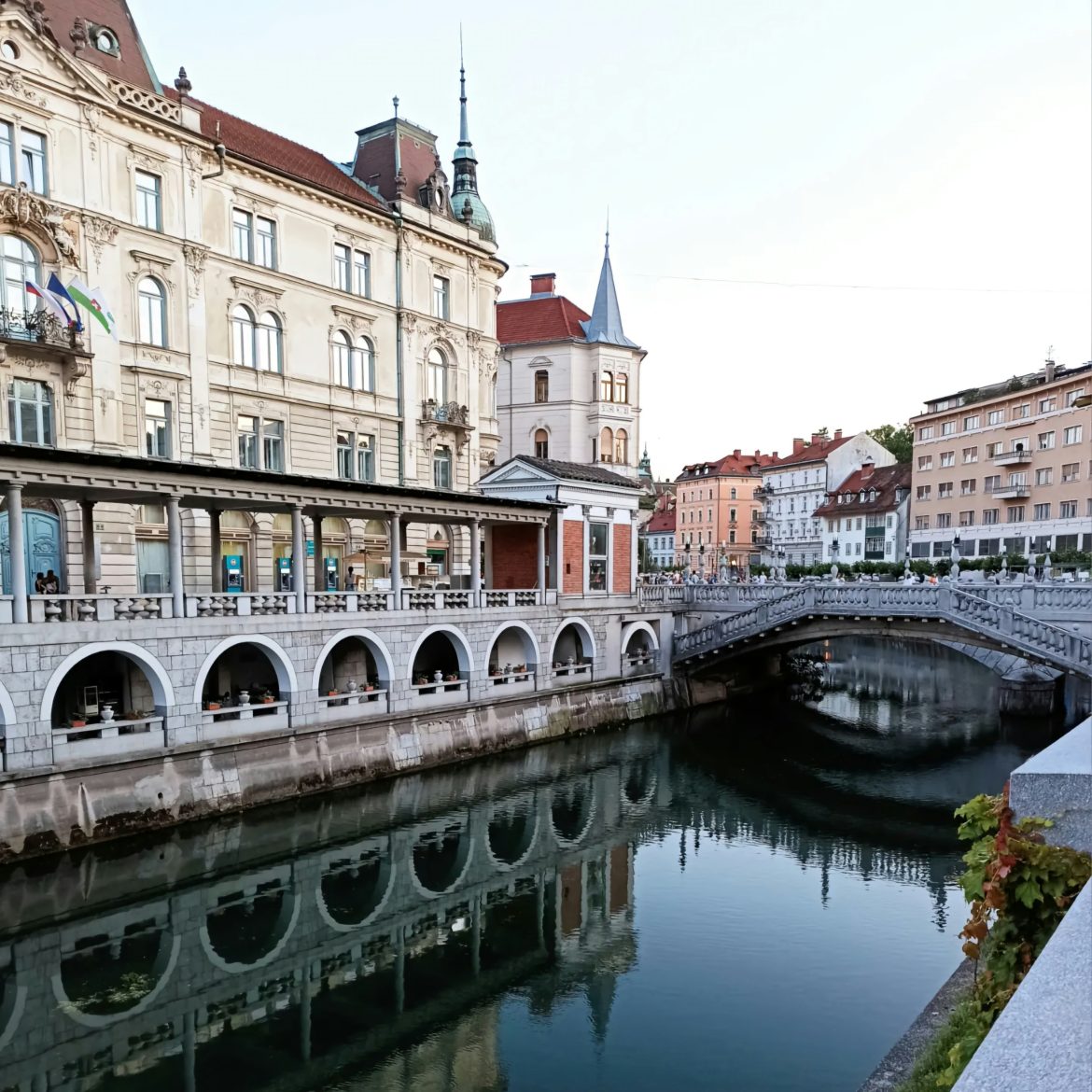 Sfeerbeeld van hoofdstad van Slovenië