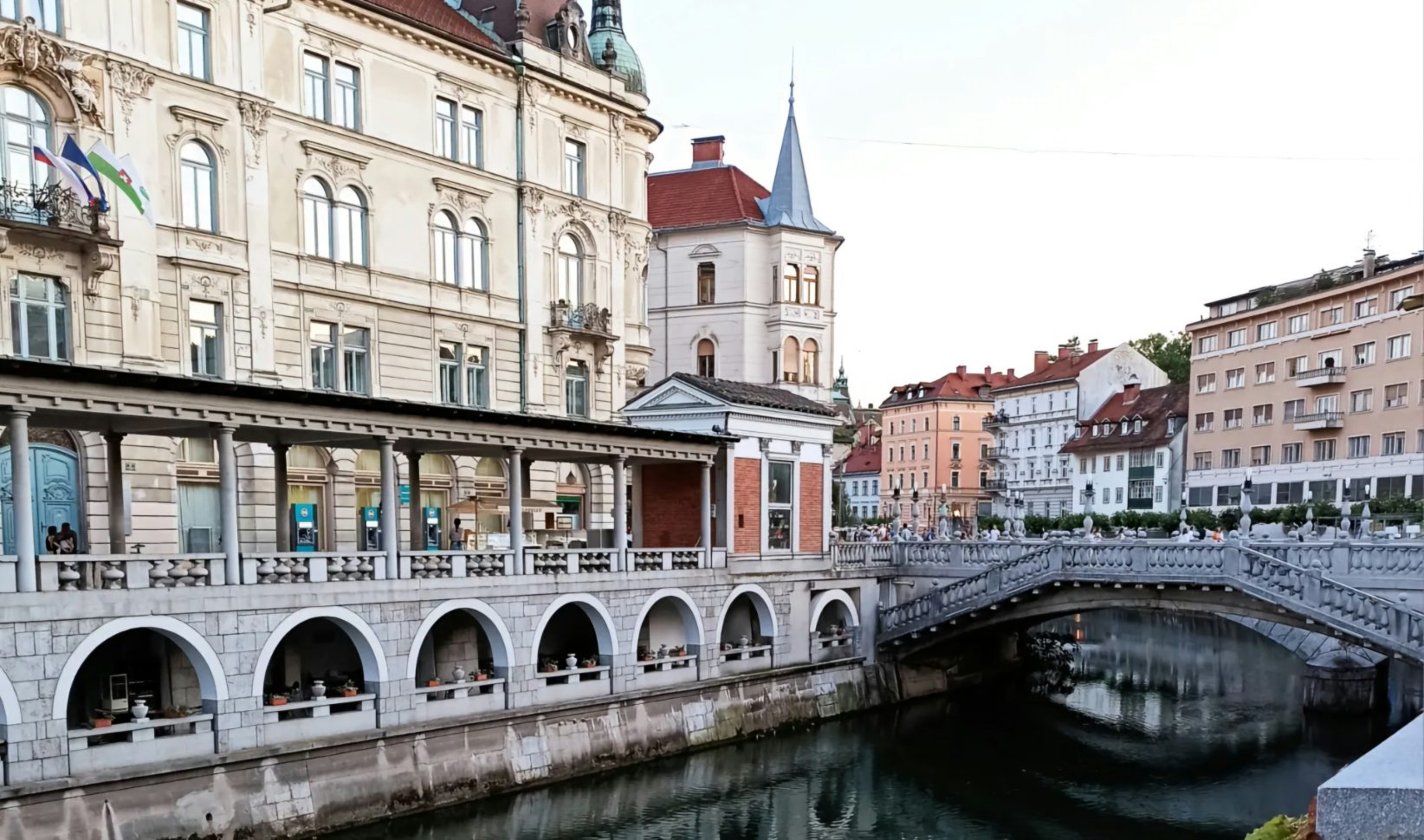 Sfeerbeeld van hoofdstad van Slovenië