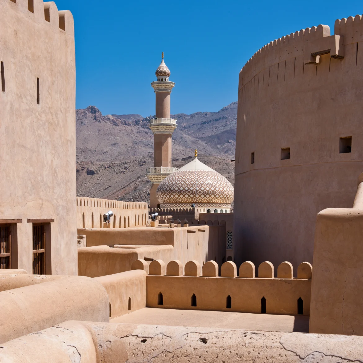 Gebouwen in Oman