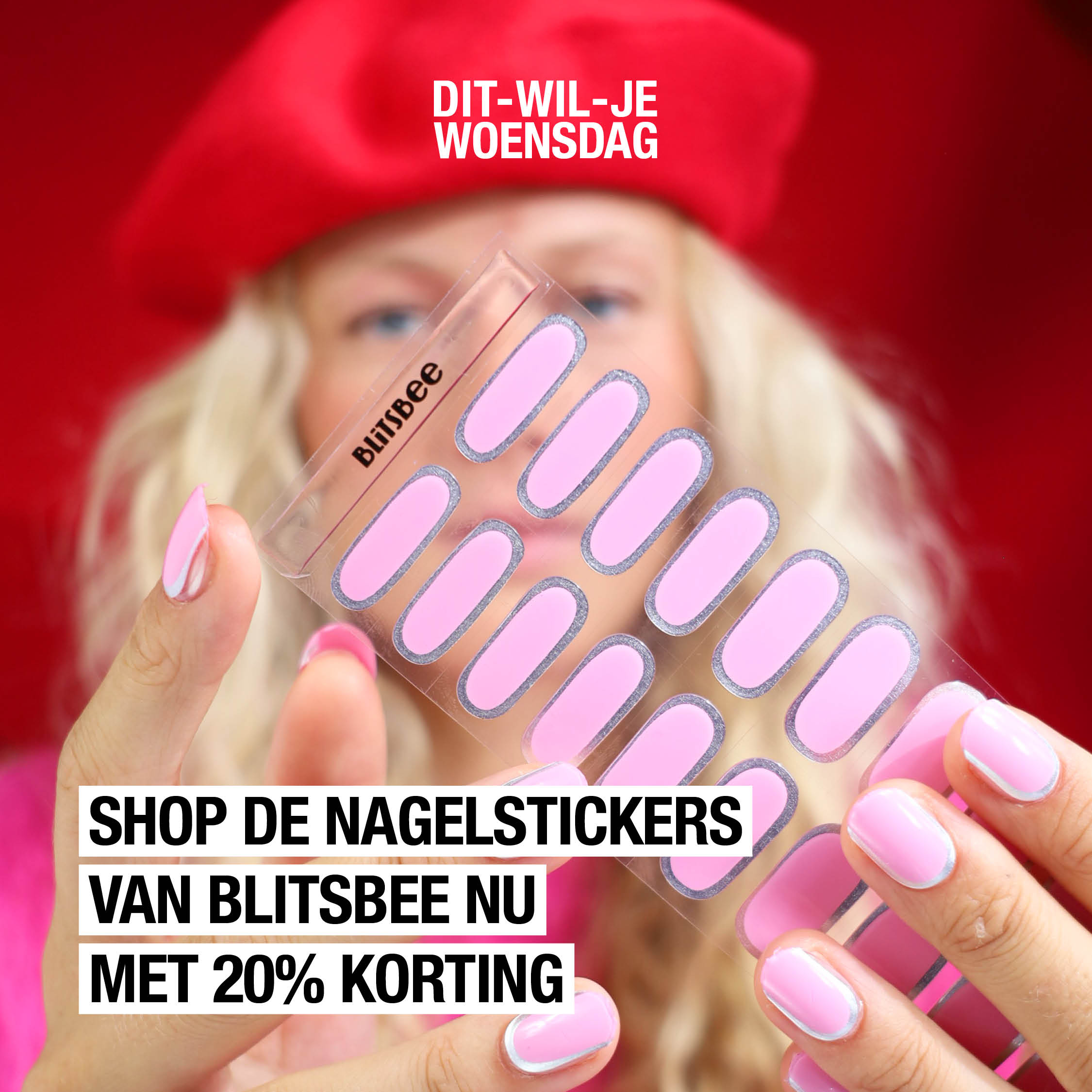 Niet lakken, maar plakken: krijg nu 20% korting op de nagelstickers van Blitsbee